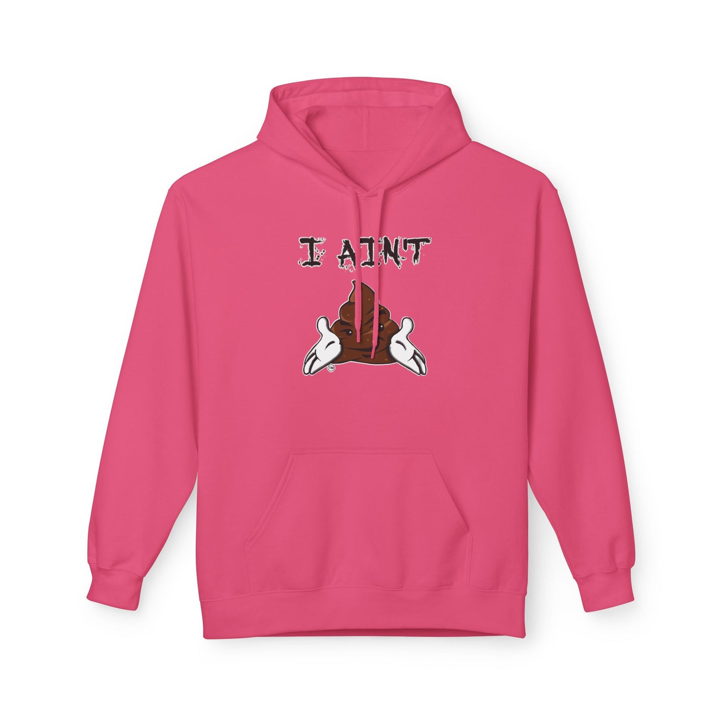 Humorous Unisex Fleece Hoodie, Cozy Sweatshirt for Casual Wear, Perfect for Gifting, Funny Quote Apparel, Ideal for Friends & Family