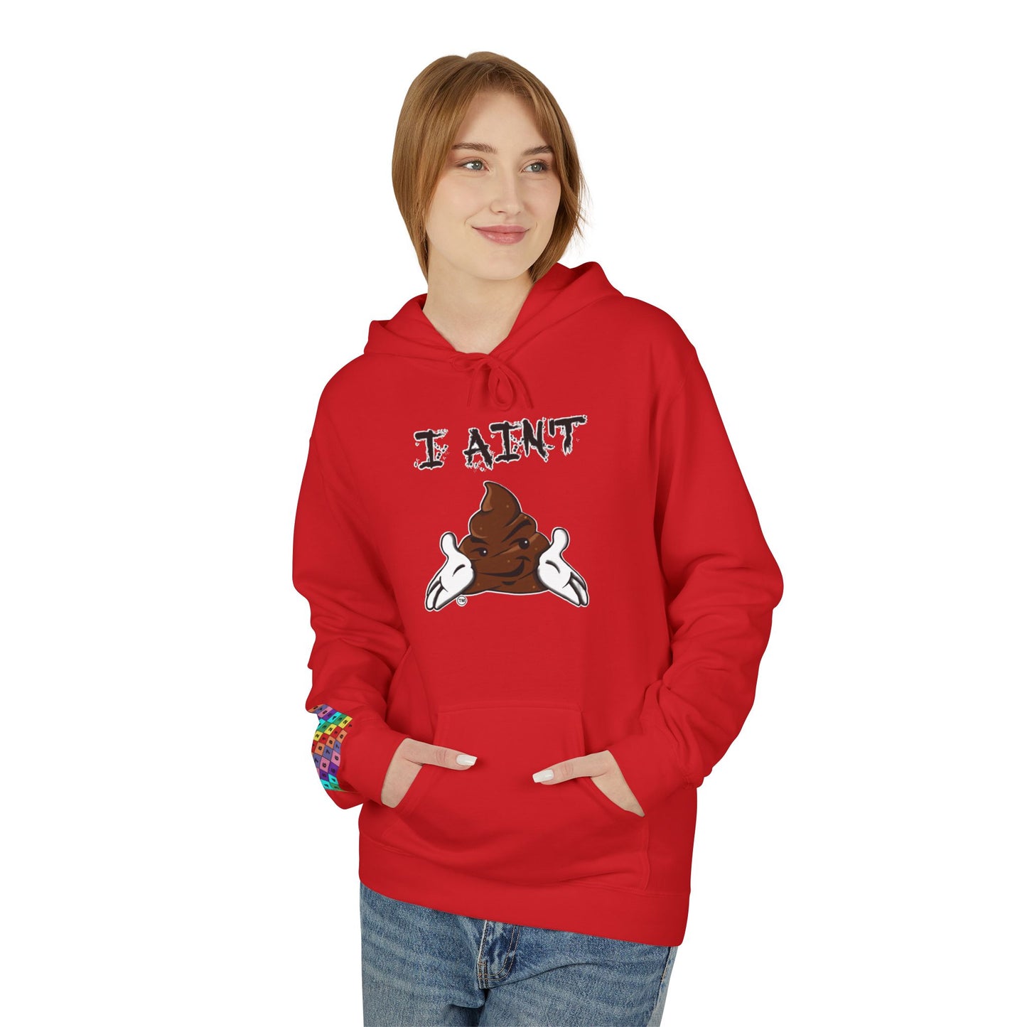 Humorous Unisex Fleece Hoodie, Cozy Sweatshirt for Casual Wear, Perfect for Gifting, Funny Quote Apparel, Ideal for Friends & Family