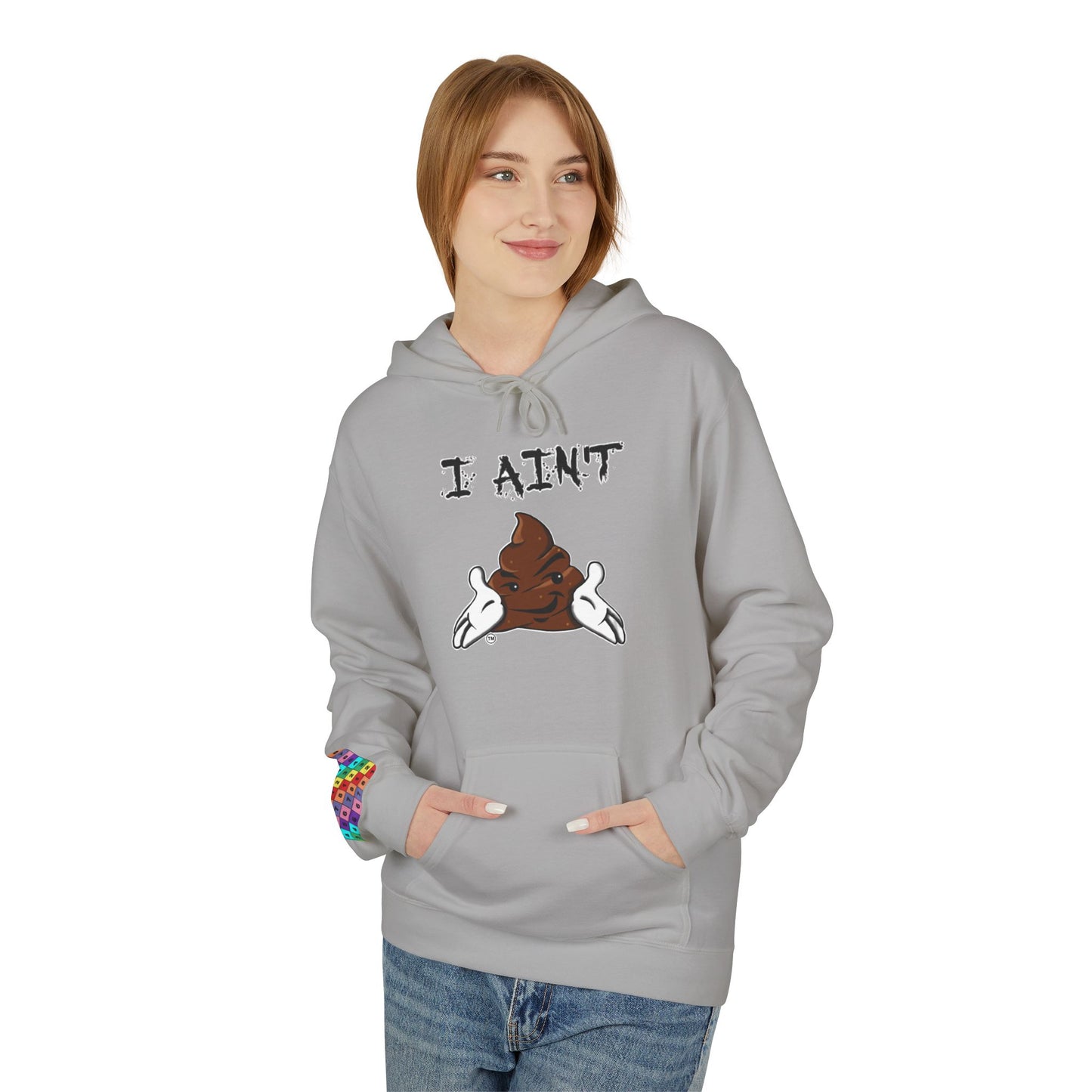 Humorous Unisex Fleece Hoodie, Cozy Sweatshirt for Casual Wear, Perfect for Gifting, Funny Quote Apparel, Ideal for Friends & Family
