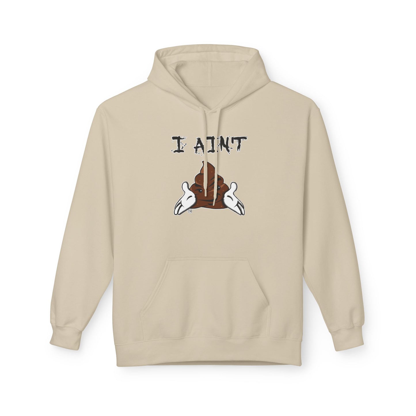 Humorous Unisex Fleece Hoodie, Cozy Sweatshirt for Casual Wear, Perfect for Gifting, Funny Quote Apparel, Ideal for Friends & Family