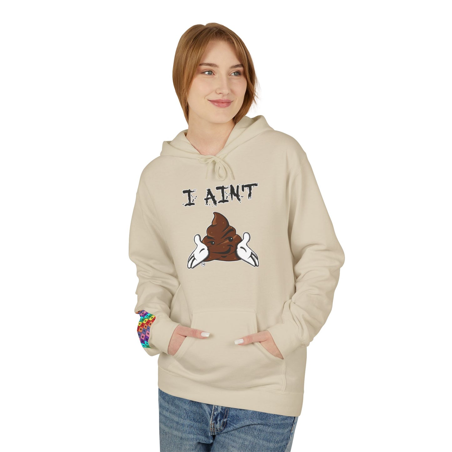 Humorous Unisex Fleece Hoodie, Cozy Sweatshirt for Casual Wear, Perfect for Gifting, Funny Quote Apparel, Ideal for Friends & Family