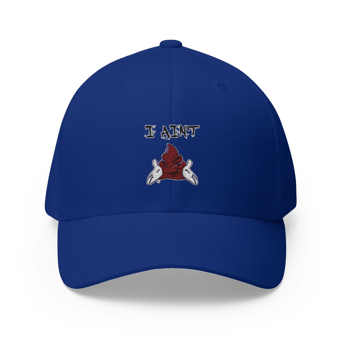 Embroidered Closed-Back Cap 'I AINT SHT'