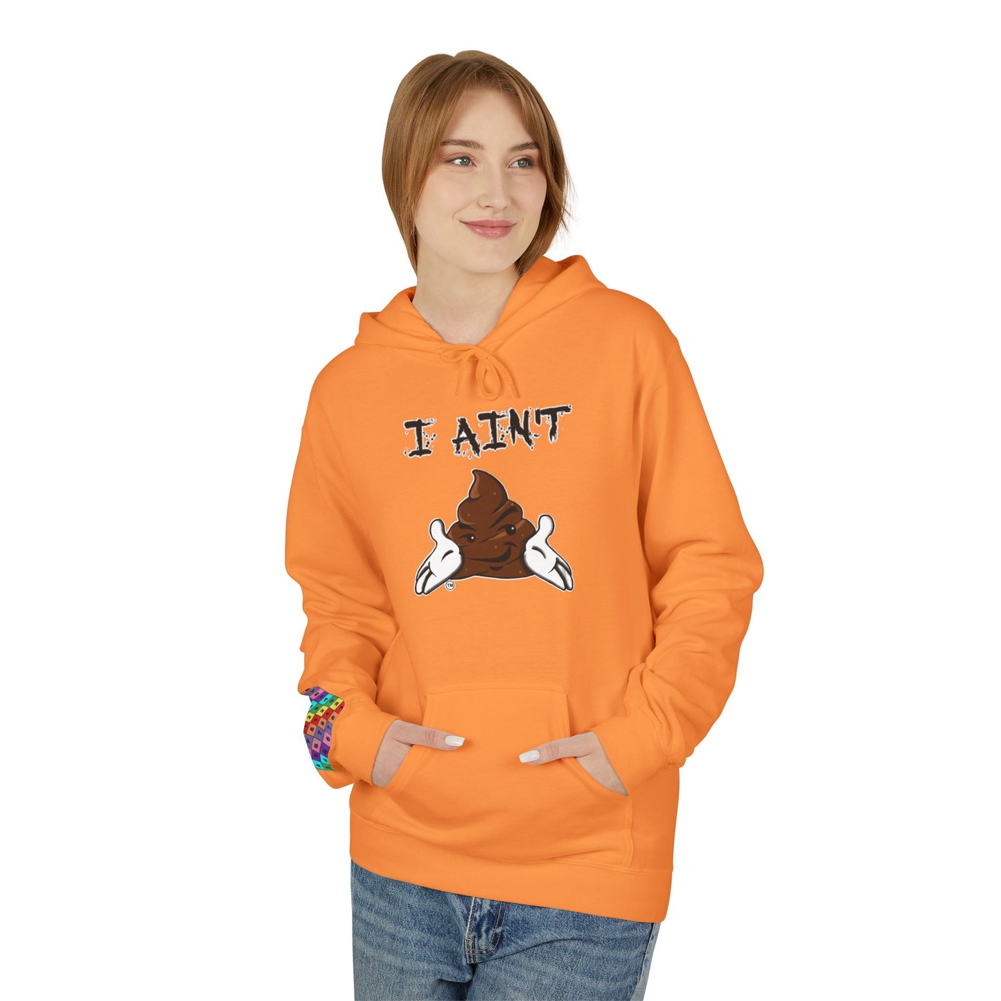 Humorous Unisex Fleece Hoodie, Cozy Sweatshirt for Casual Wear, Perfect for Gifting, Funny Quote Apparel, Ideal for Friends & Family