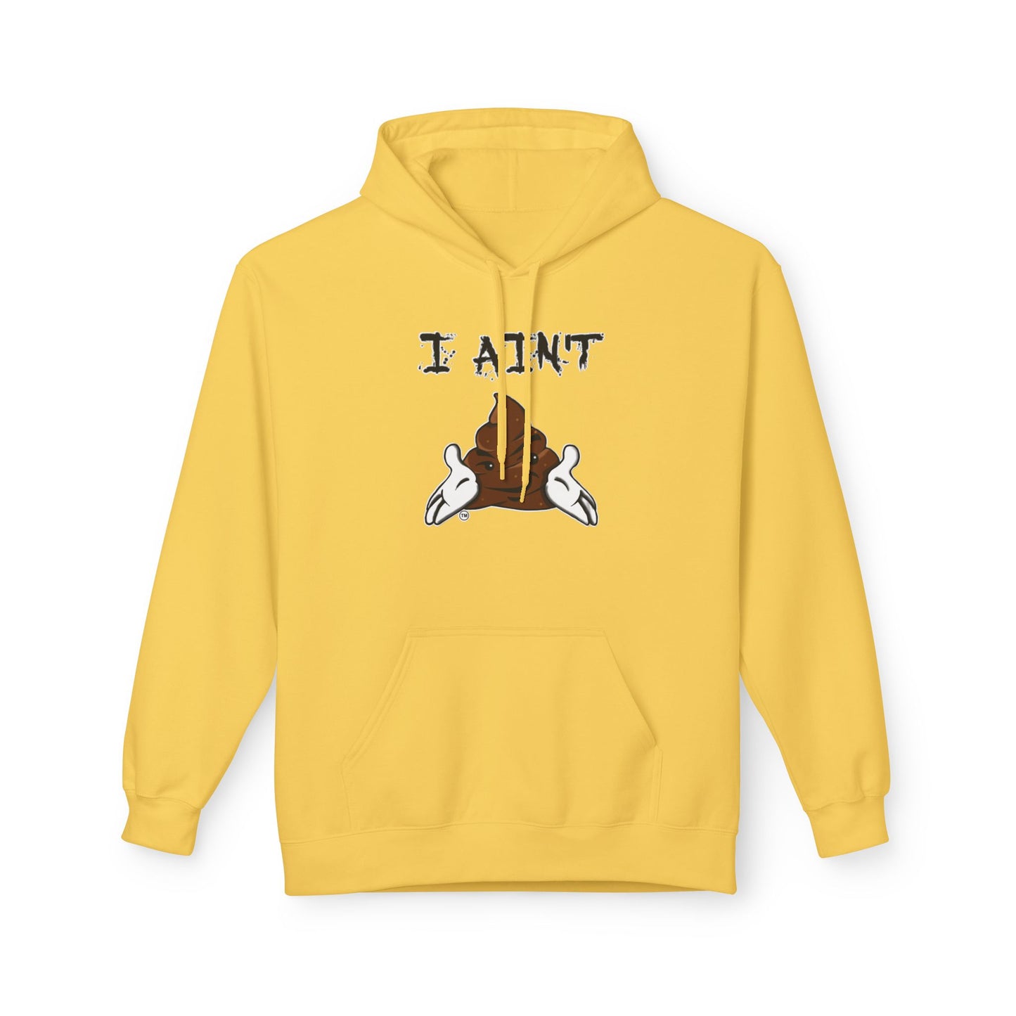 Humorous Unisex Fleece Hoodie, Cozy Sweatshirt for Casual Wear, Perfect for Gifting, Funny Quote Apparel, Ideal for Friends & Family