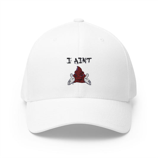 Embroidered Closed-Back Cap 'I AINT SHT'