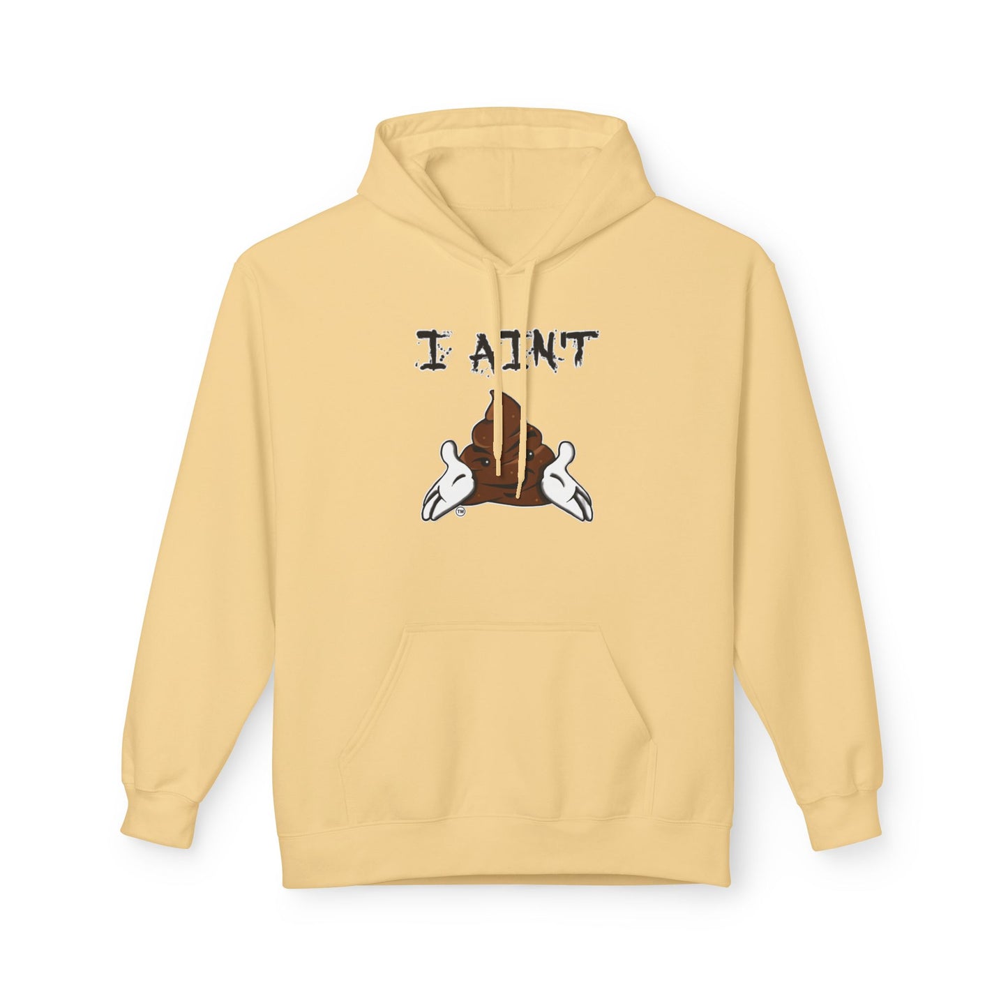 Humorous Unisex Fleece Hoodie, Cozy Sweatshirt for Casual Wear, Perfect for Gifting, Funny Quote Apparel, Ideal for Friends & Family