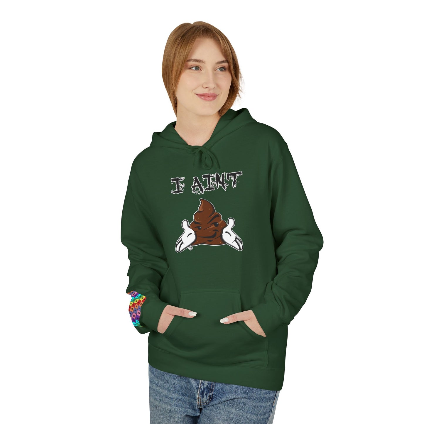 Humorous Unisex Fleece Hoodie, Cozy Sweatshirt for Casual Wear, Perfect for Gifting, Funny Quote Apparel, Ideal for Friends & Family